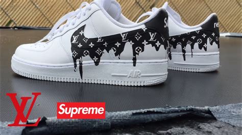 air force 1 louis vuitton drippy custom nike|louis vuitton air force 1 collaboration.